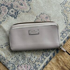 Kate Spade Double Zipper Wallet w/ Wristlet